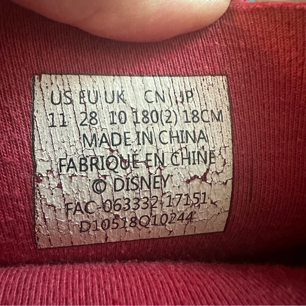 Disney’s Elena rain boots -girls size 11